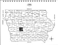 Iowa State Map, Guthrie County 1989